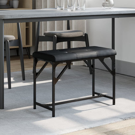 Dining Bench Steel And Fabric