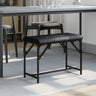 Dining Bench Steel And Fabric
