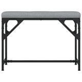 Dining Bench Steel And Fabric