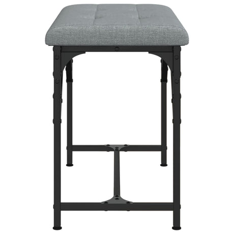Dining Bench Steel And Fabric