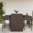 5 Piece Garden Bar Set With Cushions Poly Rattan