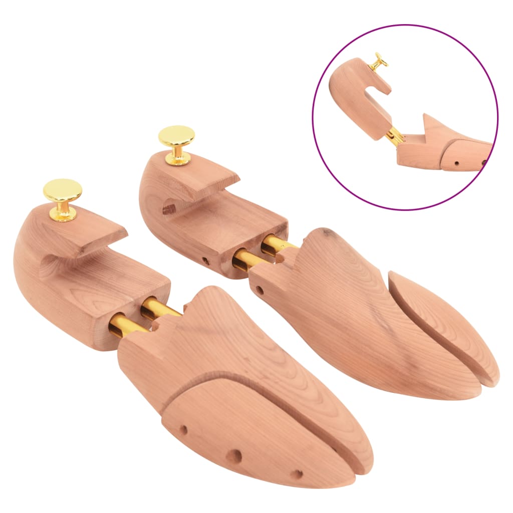 Shoe Stretcher With Shoe Horn Eu Solid Wood Cedar