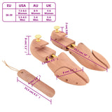 Shoe Stretcher With Shoe Horn Eu Solid Wood Cedar