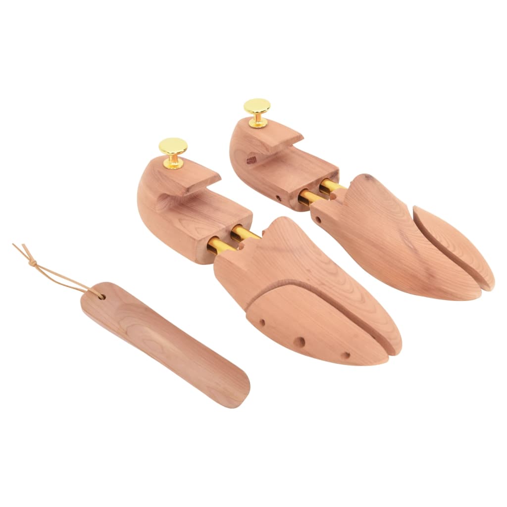 Shoe Stretcher With Shoe Horn Eu Solid Wood Cedar