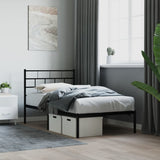 Metal Bed Frame Without Mattress 90X200Cm