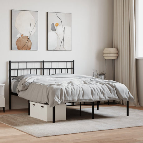 Metal Bed Frame Without Mattress 90X200Cm