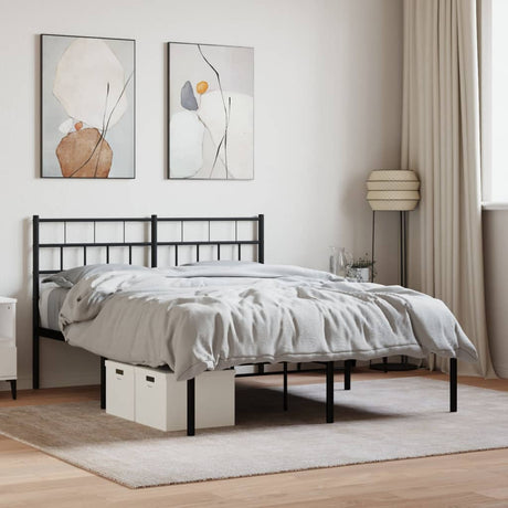 Metal Bed Frame Without Mattress 90X200Cm