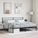 Metal Bed Frame Without Mattress 90X200Cm