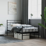 Metal Bed Frame Without Mattress 90X200Cm