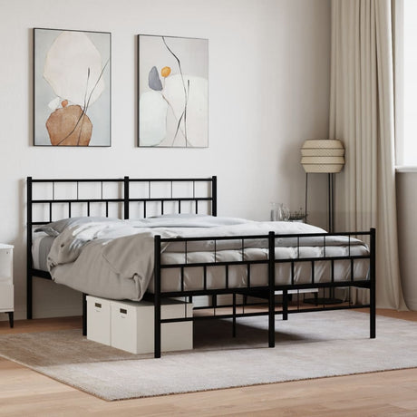 Metal Bed Frame Without Mattress 90X200Cm