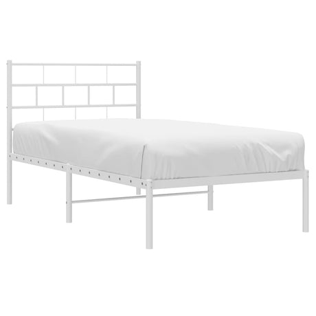 Metal Bed Frame Without Mattress 90X200Cm