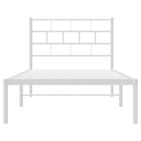 Metal Bed Frame Without Mattress 90X200Cm