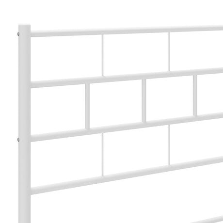 Metal Bed Frame Without Mattress 90X200Cm