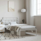 Metal Bed Frame Without Mattress 90X200Cm