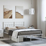 Metal Bed Frame Without Mattress 90X200Cm