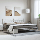 Metal Bed Frame Without Mattress 90X200Cm