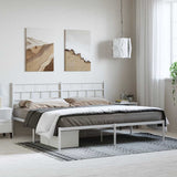 Metal Bed Frame Without Mattress 90X200Cm