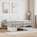 Metal Bed Frame Without Mattress 90X200Cm