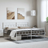 Metal Bed Frame Without Mattress 90X200Cm