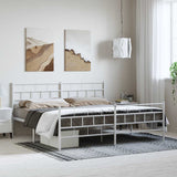 Metal Bed Frame Without Mattress 90X200Cm