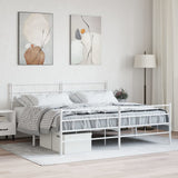 Metal Bed Frame Without Mattress 90X200Cm