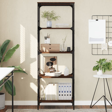 Bookcase 3-Tier 59X35X Engineered Wood