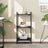 Bookcase 3-Tier 40X30X Engineered Wood