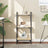 Bookcase 3-Tier 40X30X Engineered Wood