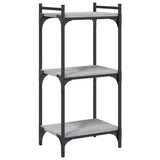 Bookcase 3-Tier 40X30X Engineered Wood