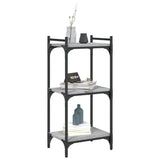 Bookcase 3-Tier 40X30X Engineered Wood