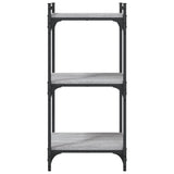 Bookcase 3-Tier 40X30X Engineered Wood