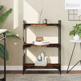 Bookcase 3-Tier 40X30X Engineered Wood