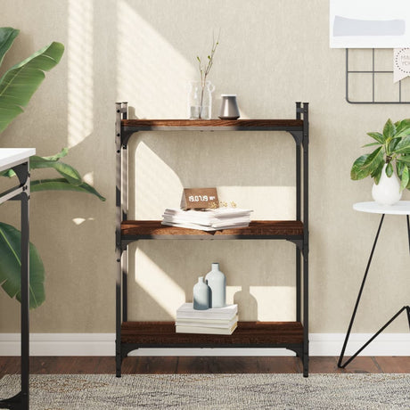 Bookcase 3-Tier 40X30X Engineered Wood