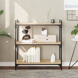 Bookcase 3-Tier 40X30X Engineered Wood