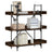 Bookcase 4-Tier 100X33X Engineered Wood