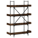Bookcase 4-Tier 100X33X Engineered Wood