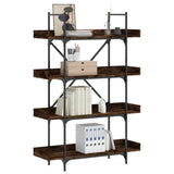 Bookcase 4-Tier 100X33X Engineered Wood