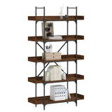 Bookcase 4-Tier 100X33X Engineered Wood
