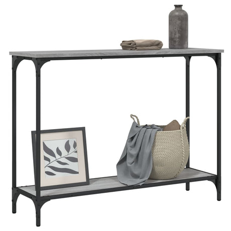 Console Table 101X30.5X75 Cm Engineered Wood