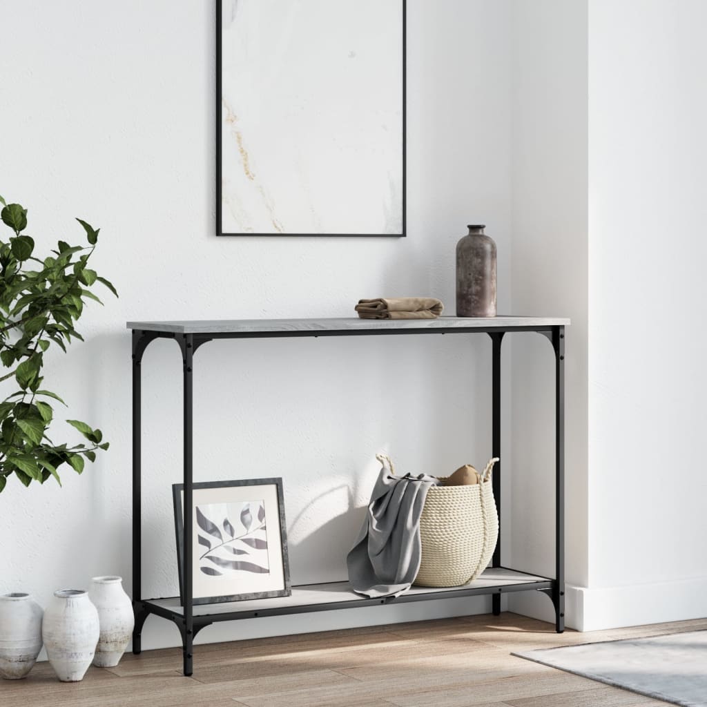 Console Table 101X30.5X75 Cm Engineered Wood