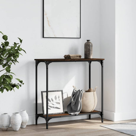 Console Table 101X30.5X75 Cm Engineered Wood