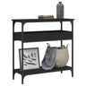 Console Table With Shelf 75X29X75Cm Engineered Wood