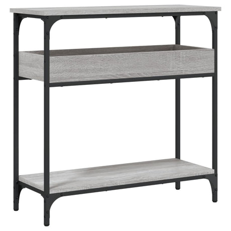 Console Table With Shelf 75X29X75Cm Engineered Wood