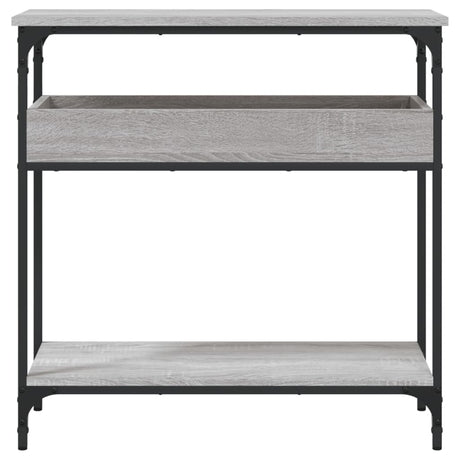 Console Table With Shelf 75X29X75Cm Engineered Wood
