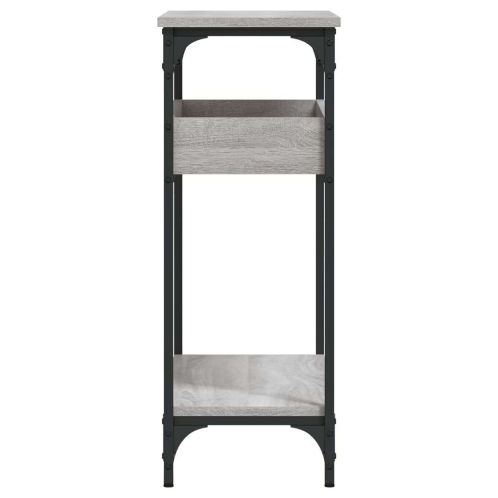 Console Table With Shelf 75X29X75Cm Engineered Wood
