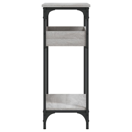 Console Table With Shelf 75X29X75Cm Engineered Wood