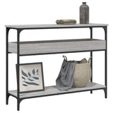 Console Table With Shelf 75X29X75Cm Engineered Wood