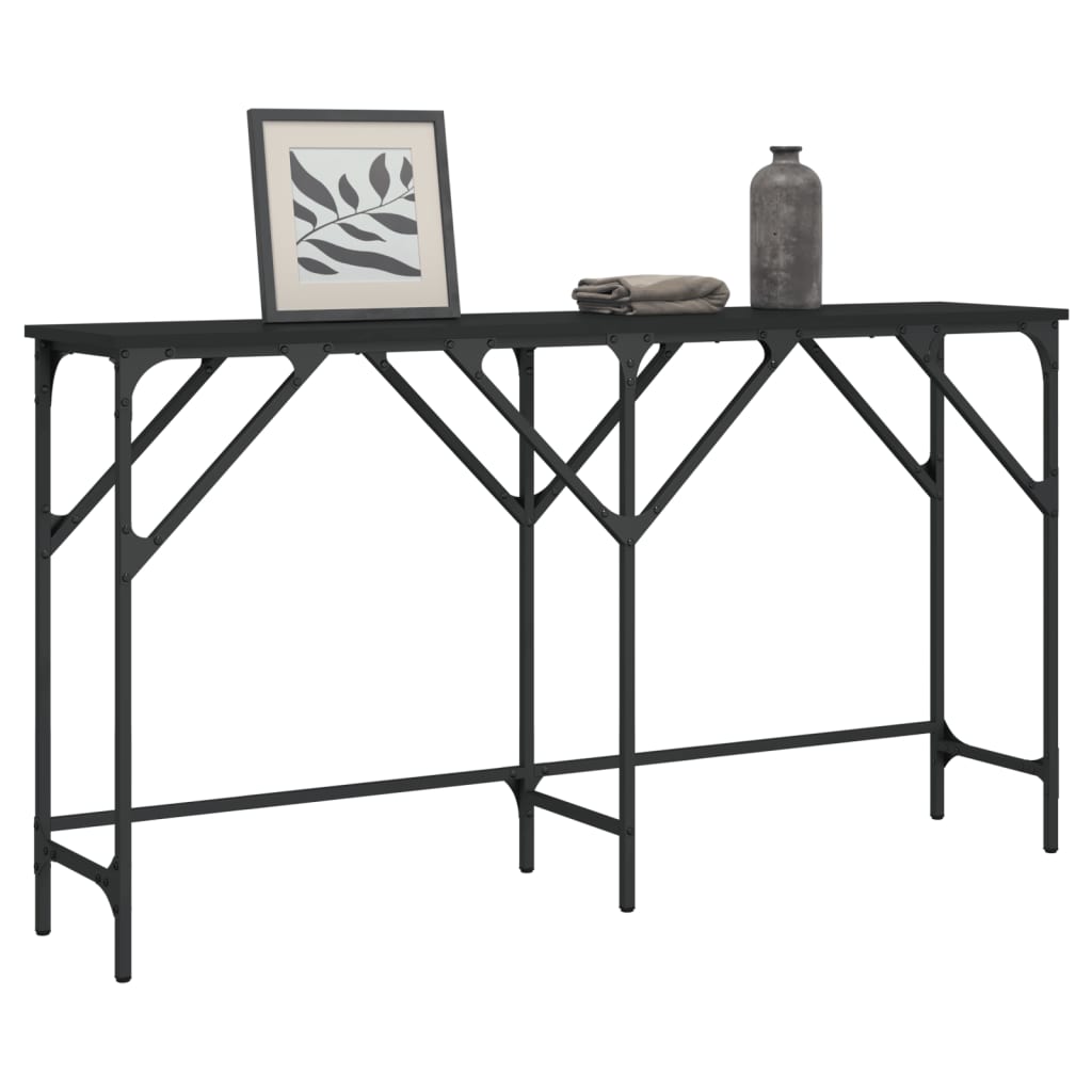 Console Table 180X29X75 Cm Engineered Wood