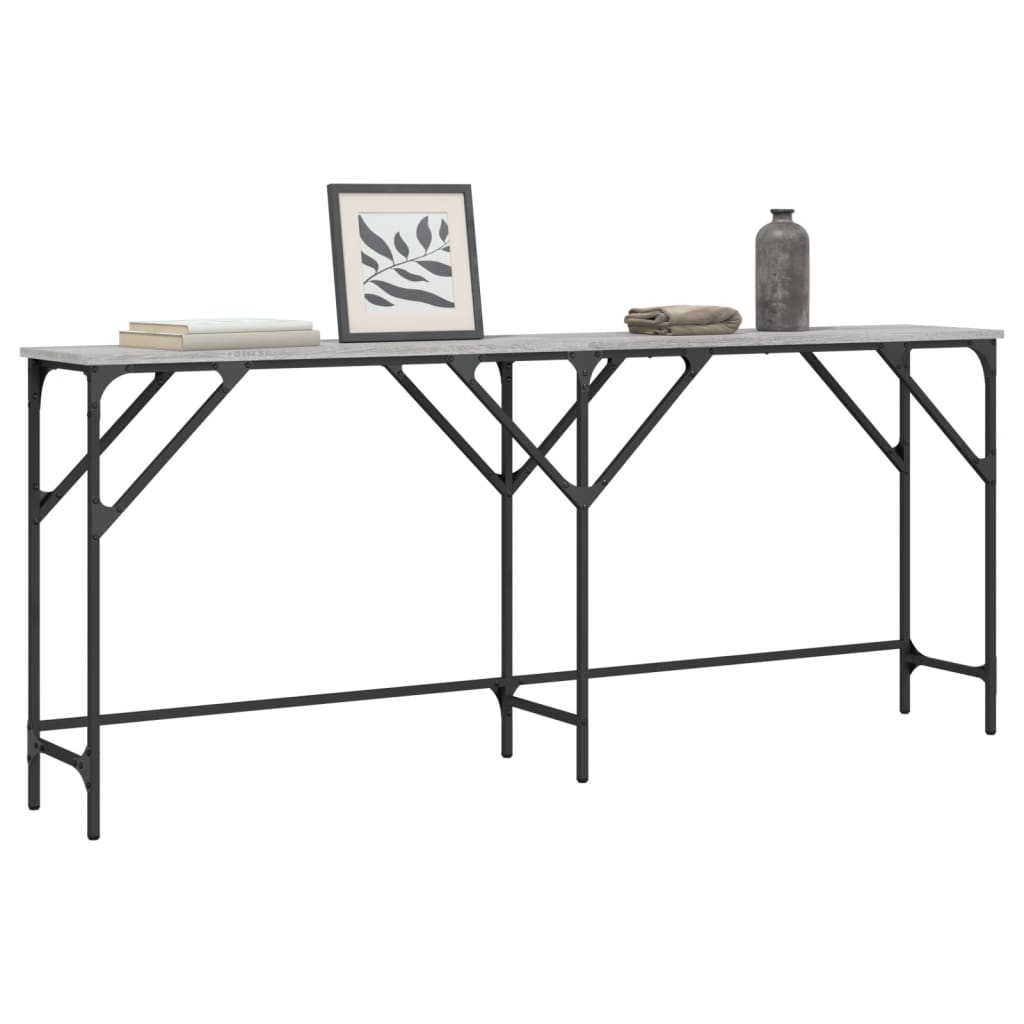 Console Table 180X29X75 Cm Engineered Wood