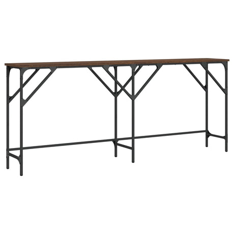 Console Table 180X29X75 Cm Engineered Wood